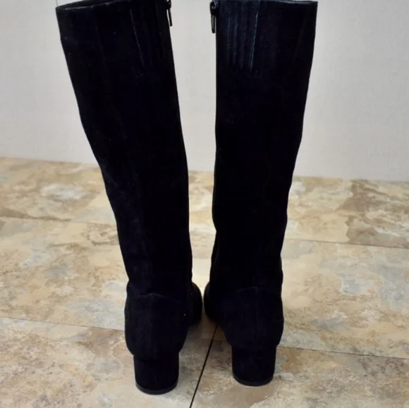 Jeffrey campbell suede peep toe boot - Picture 2 of 4